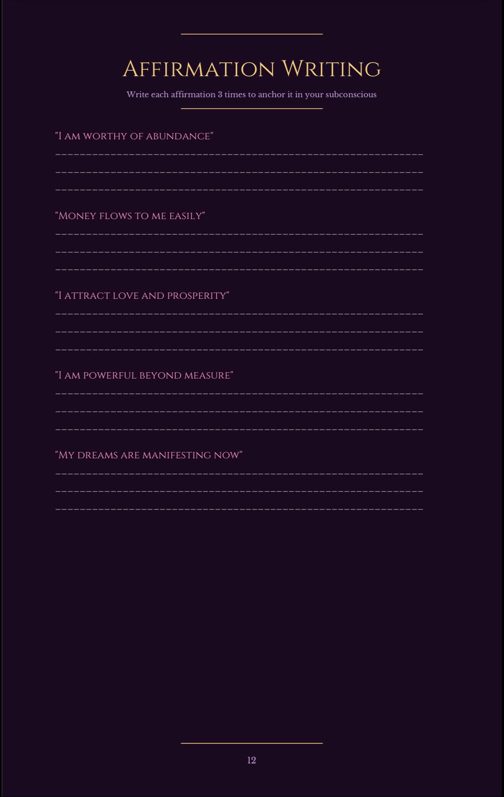 Manifestation E-Book