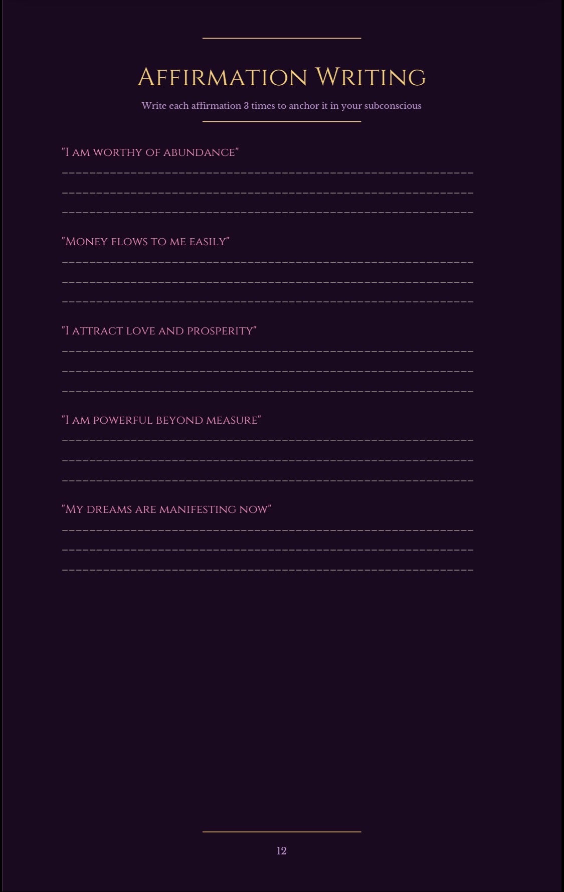 Manifestation E-Book